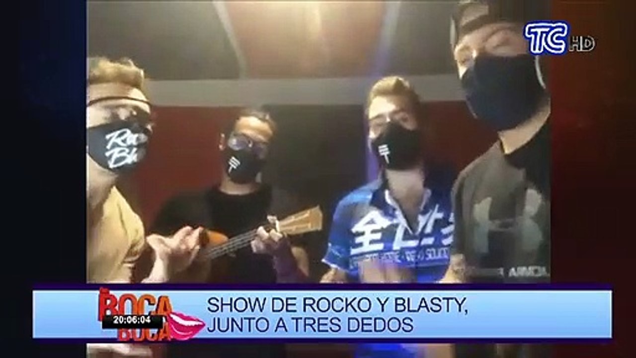Rocko y Blasty preparan su primer show en vivo junto a Tres Dedos