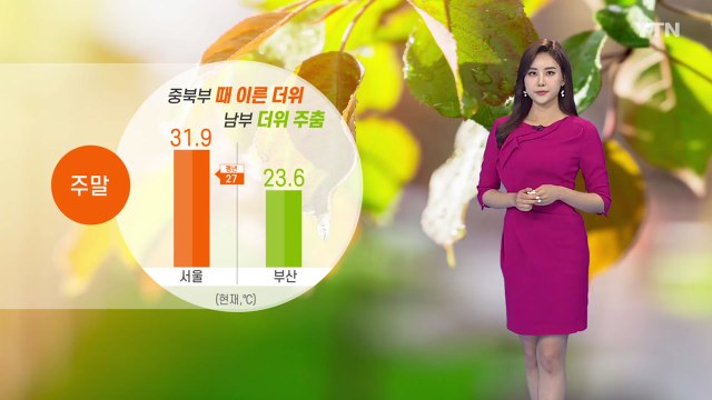 [날씨] 중북부 때 이른 더위...남부 더위 주춤 / YTN