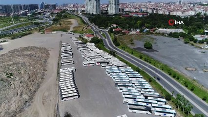 Yüzlerce otobüs Kazlıçeşme’ye taşındı