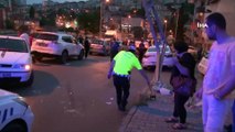Maltepe'de Makas Atarak Yol Alan Sürücü, Aracıyla Takla Attı
