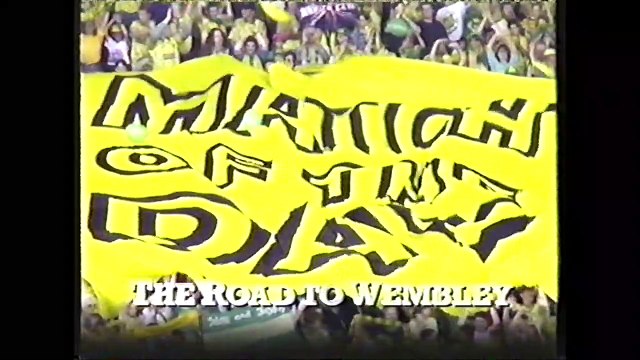 Match of the Day, The road to Wembley (BBC): Latics 1-0 Barnsley 1993/94 F.A. Cup 5th round & QF draw 19/02/94