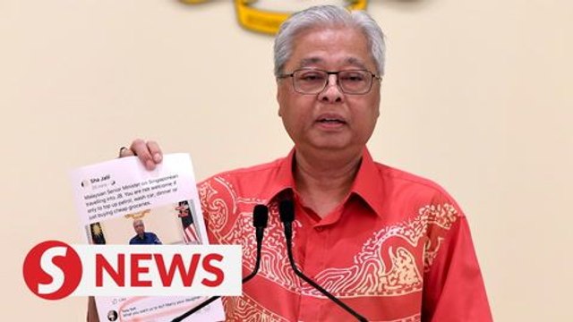 Ismail Sabri lodges police, MCMC reports over fake news