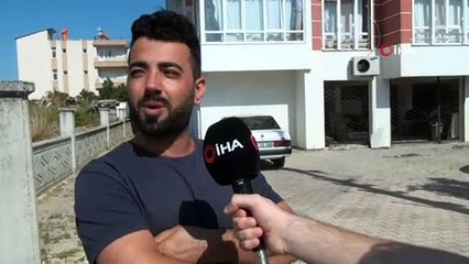 Karantinası biten mahalle polis tarafından kurdele kesilerek açıldı