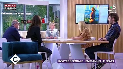 C à Vous : Emmanuelle Béart nue en couverture de Elle, un "acte féministe" (vidéo)