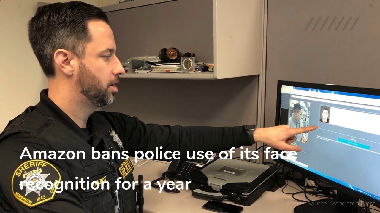 Amazon bans police use of its face recognition for a year, and other top stories from June 13, 2020.