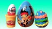 Giant Play-Doh Jake Surprise Egg Covered Easter Egg Kinder Jake and The Neverland Pirates PlayDough