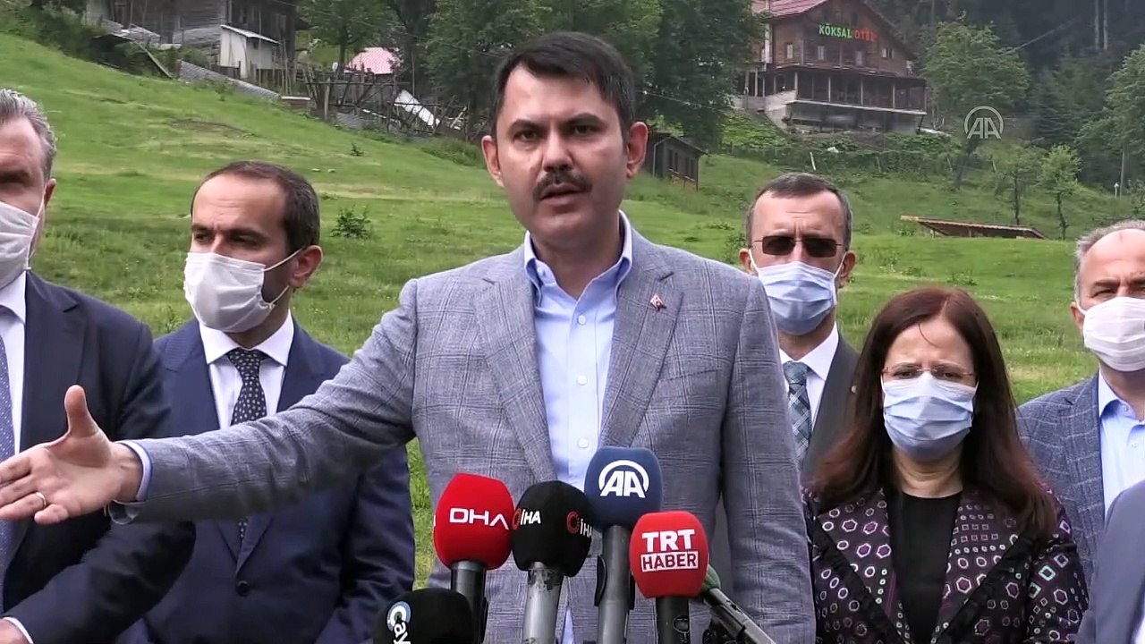 Bakan Kurum: '(Ayder Yaylası) Vatandaşlarımızla görüşmek suretiyle gönüllü bir dönüşüm sürecini başlatacağız' - RİZE