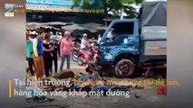Xe tải lao vào chợ tông chết 5 người, người bị thương la liệt tại Đăk Nông
