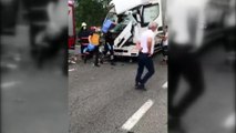 Ünye'de trafik kazası: 1 ölü, 1 yaralı - ORDU