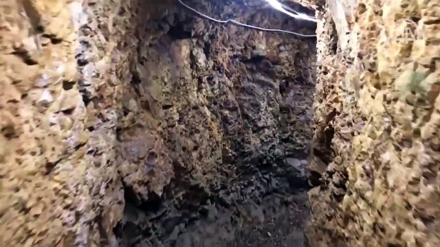 Gizemli yer altı şehri Aydıntepe ziyaretçilerini ağırlamaya başladı