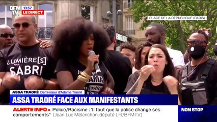 Assa Traoré: "Depuis le 2 juin, la France reconnaît qu'il y a du racisme dans la police française"