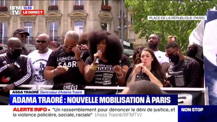 Assa Traoré: "Il faut que le rapport de force soit encore plus fort"