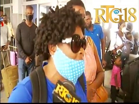 124 resòtisan Ayisyen ak etranje kite peyi a pou rantre Etazini.