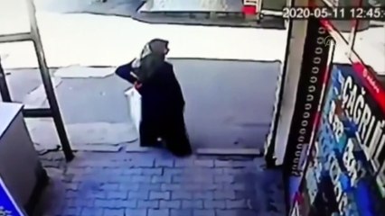 Kapkaç anı güvenlik kamerasında - GAZİANTEP