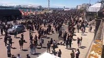 Thousands turn out for BLM rally in Brighton and appear to observe social distancing