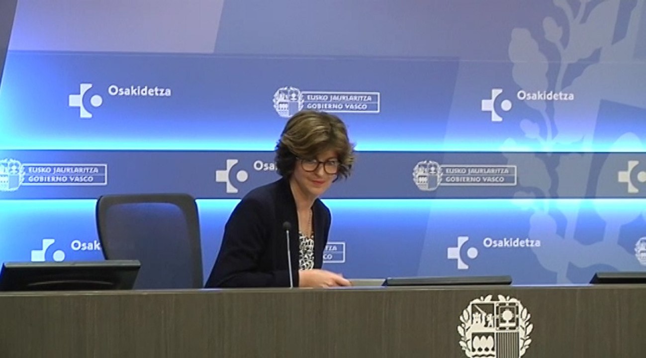 Nekane Murga, consejera de Salud de Euskadi