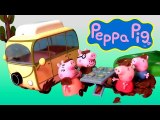 Peppa Pig CamperVan Playset Muddy Puddles Play Doh Autocaravana Picnic Toy by Nickelodeon