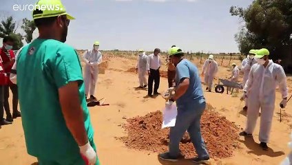 ONU chocada com valas comuns na Líbia