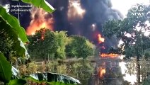 तिनसुकिया: ऑयल फील्ड में लगी आग अब तक कितनी तबाही मचा चुकी है?