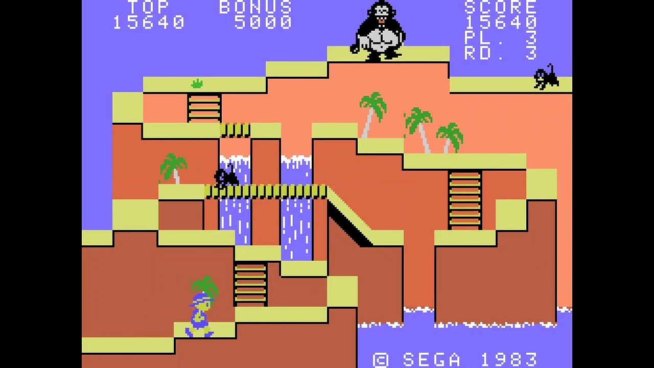 [Longplay] - Congo Bongo - SG-1000 (1080p 60fps)