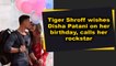 Tiger Shroff wishes Disha Patani on her birthday, calls her rockstar