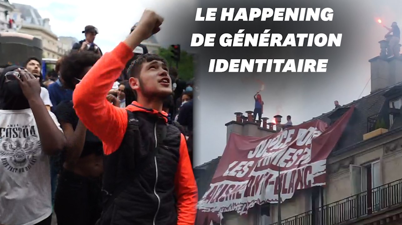 Marche pour Adama Traoré: Génération identitaire provoque avec une banderole