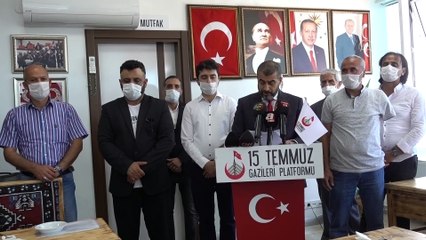 15 Temmuz Şehitler ve Gaziler Platformu'ndan 'devletimize her zaman müteşekkiriz' açıklaması - İSTANBUL