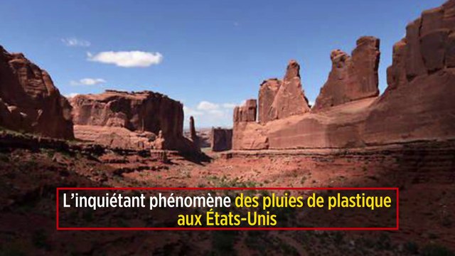 L'inquiétant phénomène des pluies de plastique aux États-Unis