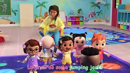 The Stretching and Exercise Song   CoComelon Nursery Rhymes & Kids Songs