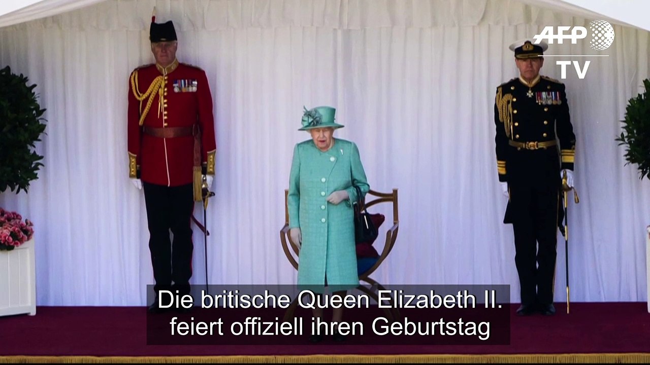 Queen Elizabeth feiert offiziell Geburtstag in kleinerem Format