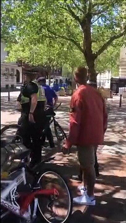 Protest in Guildhall Square