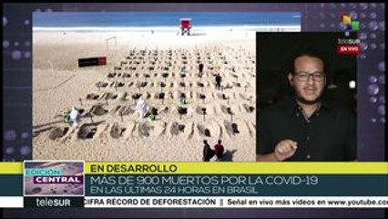 Brasil ya es el segundo país con más muertes por COVID-19 en el mundo