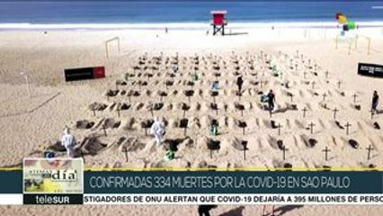 Río de Janeiro reactiva comercio pese a más de 7 mil muertes por COVID