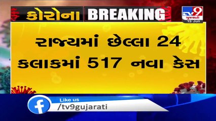 In last 24 hours, 517 tested positive for coronavirus in Gujarat, 390 recovered