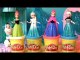 Queen Elsa Magiclip Disney Frozen Dolls Princess Anna Play Doh Design a Dress for Elsa Magic Clip