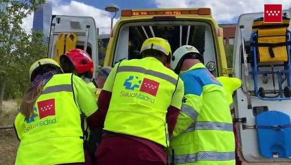 Trasladan a un hombre en helicóptero a La Paz tras sufrir quemaduras con una barbacoa