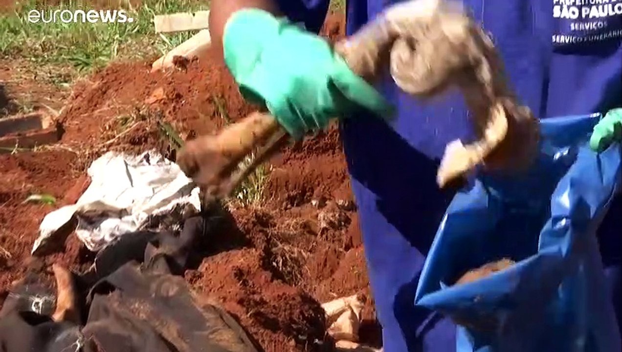 Brazil's coronavirus death toll exceeds the UK's making it the second highest in the world