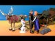 Is Anna and Kristoff Kissing?- ♥ Reindeer Sleigh Playset w/ Olaf Snowman Disney Princess Figurine Set
