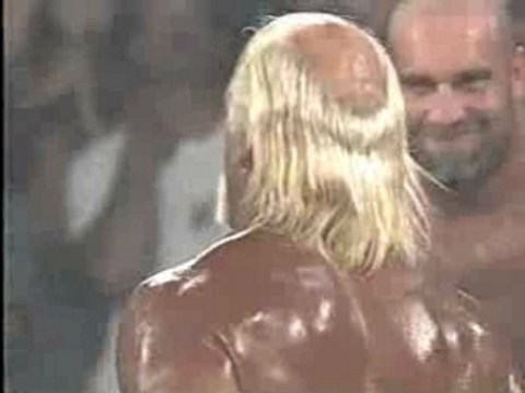 Goldberg & Hulk Hogan & Sting vs. Kevin Nash