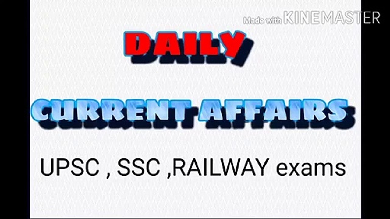 DAILY CURRENT AFFAIRS