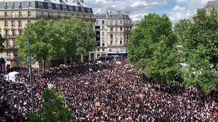 Journée de manifestations contre le racisme et les violences policières en France