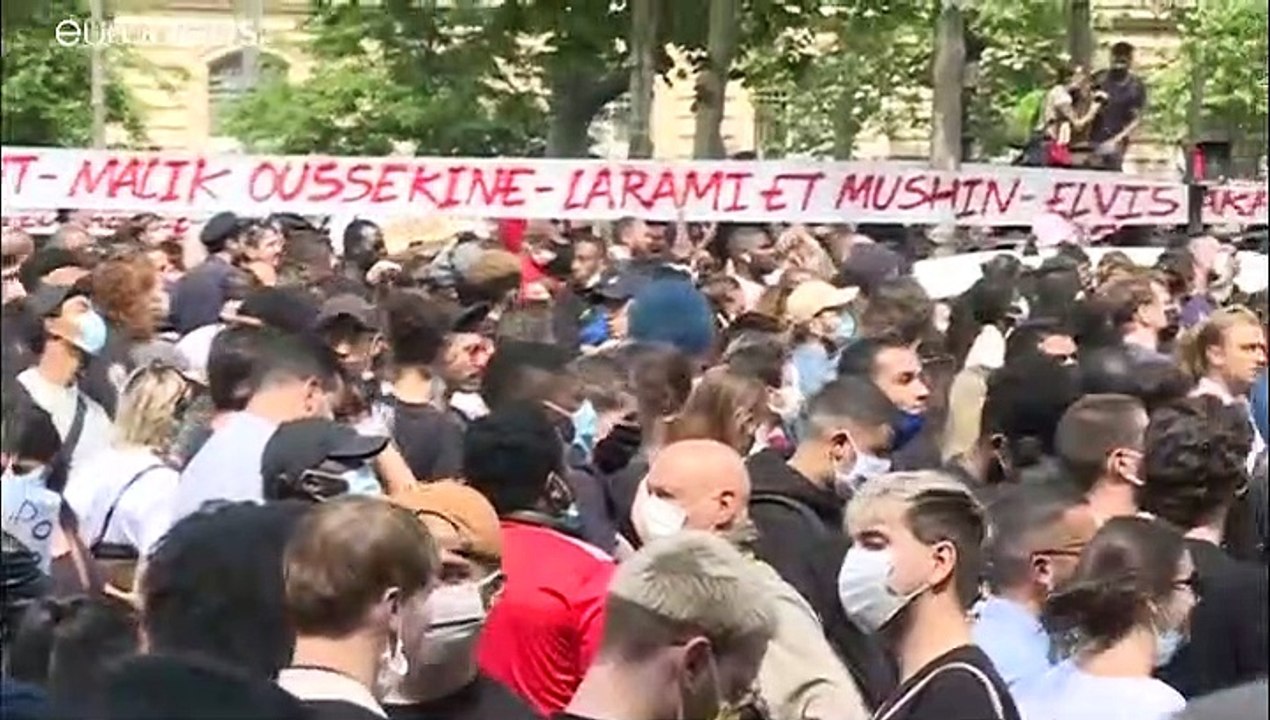 Des milliers de personnes dans toute la France, contre les violences policières et le racisme