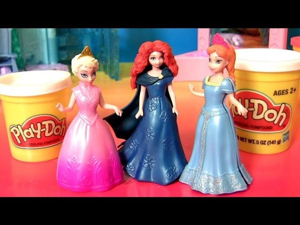 Disney Brave MagiClip Princess Merida Makeover Fashion Doll Play Doh Brave  Elsa Anna Dolls - video Dailymotion