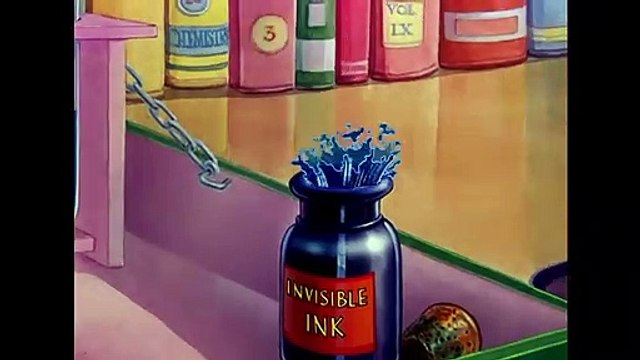 Tom & Jerry - Invisible Ink - Classic Cartoon