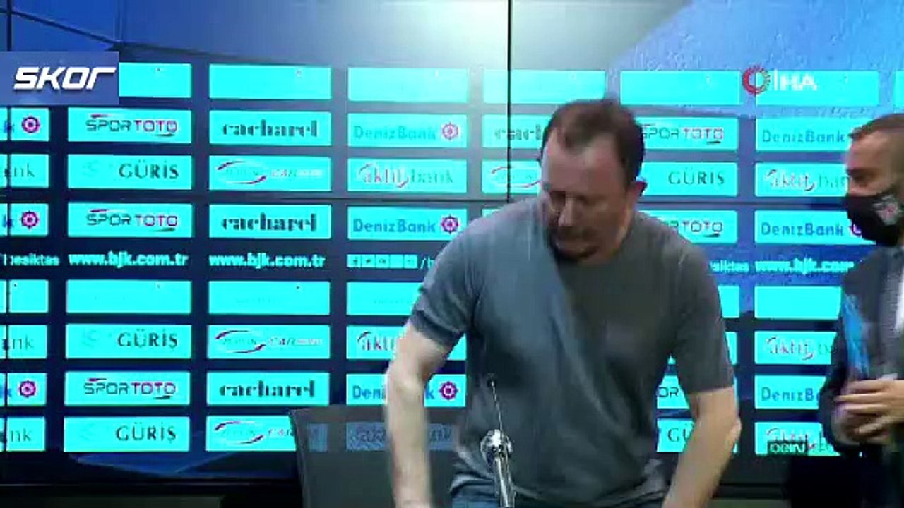 Sergen Yalçın: “İlk yarı bizim için çöptü”