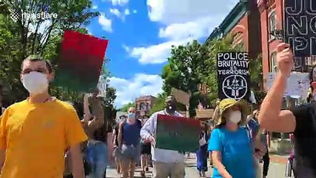 Hundreds march in New York Black Lives Matter protest