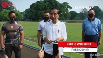 Ajak Kepala Staf TNI jogging, Jokowi Ucapkan Terima Kasih Untuk TNI