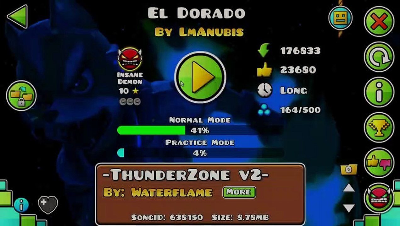 El Dorado 48% (Insane Demon) - Geometry Dash