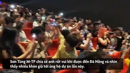 Sơn Tùng quảng bá phim tài liệu