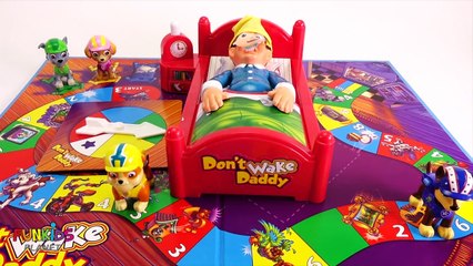 Paw Patrol Don't Wake Ryder or Romeo Daddy Board Game